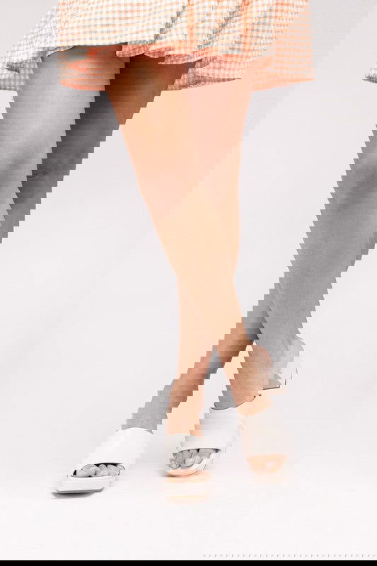 Women's Mules in Bone - Ro + Ivy