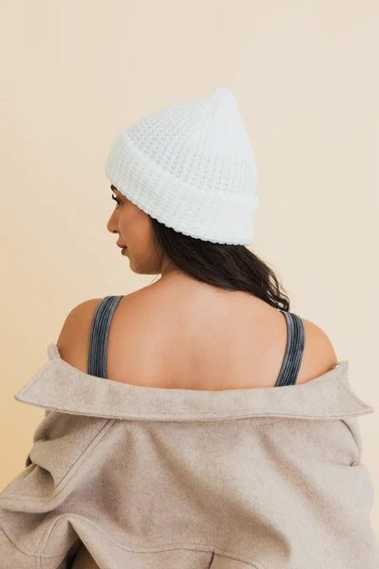 Waffle Knit Beanie