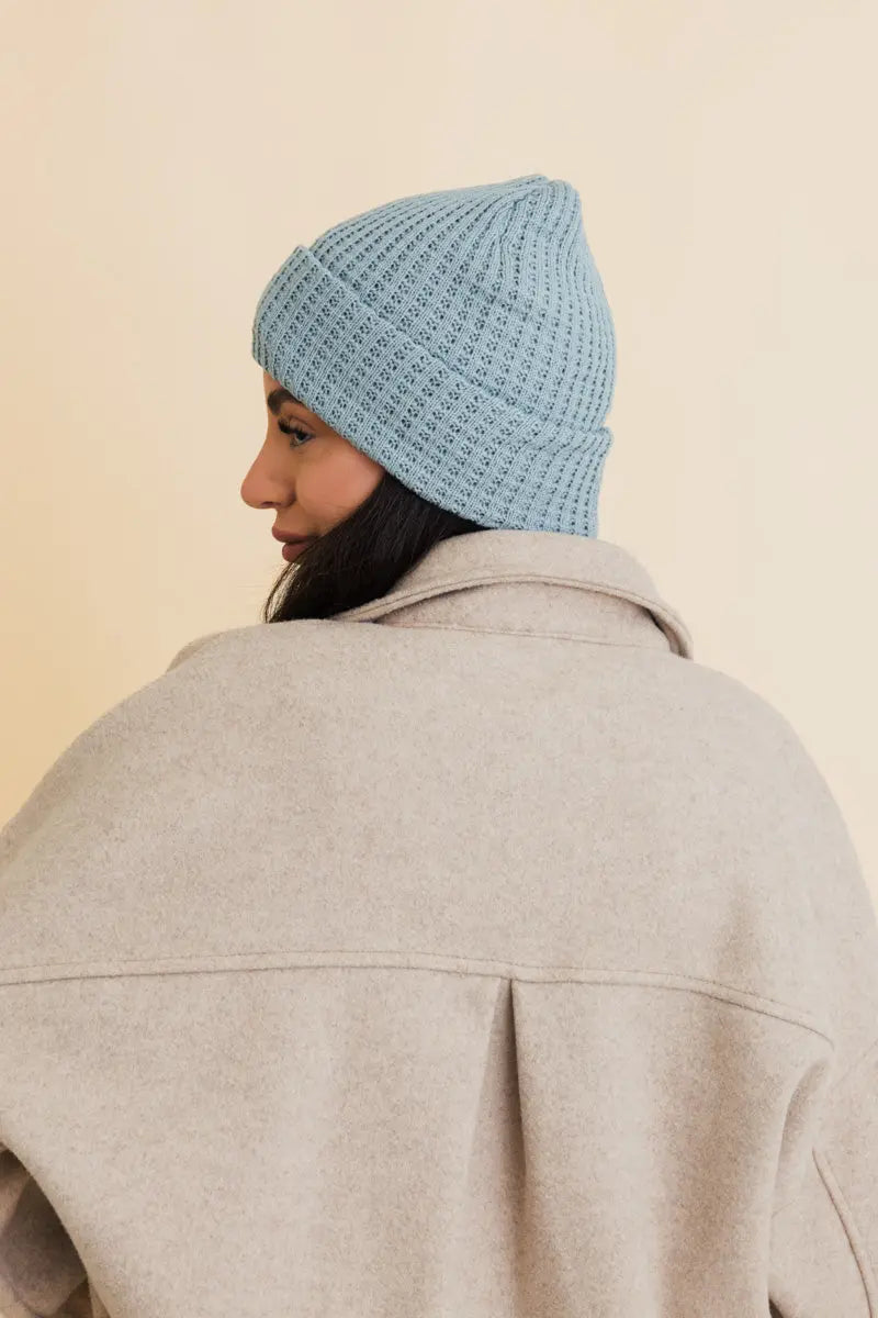 Waffle Knit Beanie