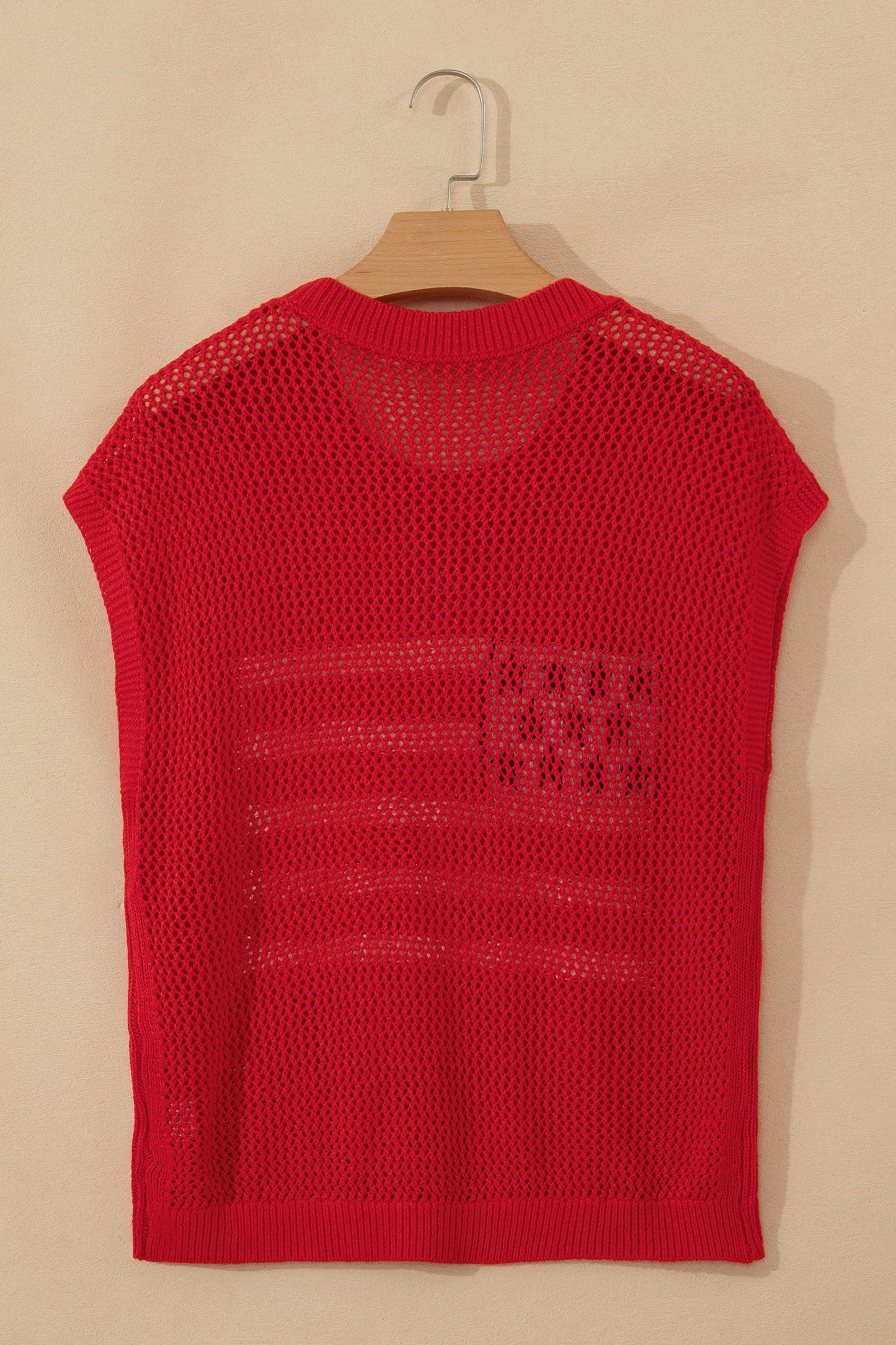 Darling Knit Graphic Short Sleeve Sweater — Festive Celebration Cute Style - Short Sleeve Sweaters