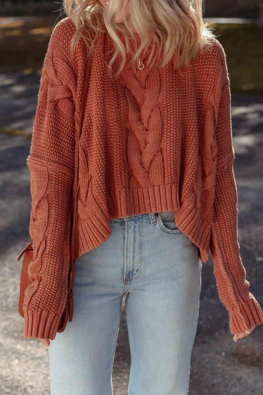 Chunky Knit Textured Sweater | Trendy Sweaters Outfit Idea for Women by Ro + Ivy | Elevated Basics, Modern Comfort & Style