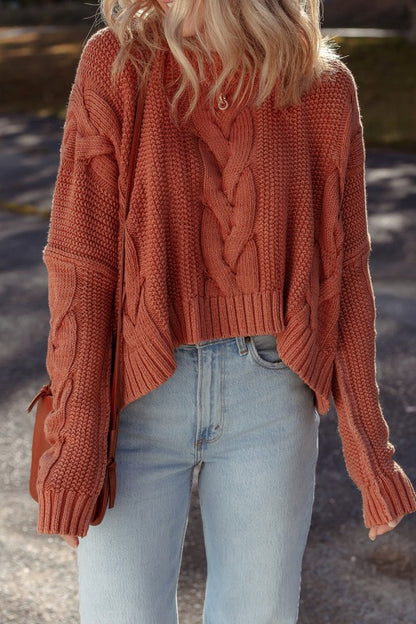 Chunky Knit Textured Sweater | Trendy Sweaters Outfit Idea for Women by Ro + Ivy | Elevated Basics, Modern Comfort & Style