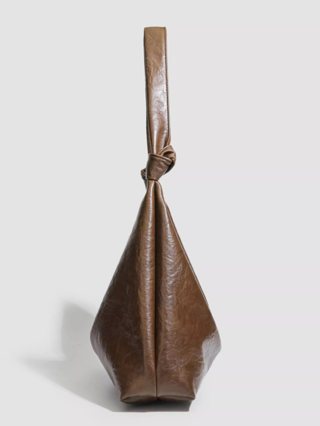 Women's Vintage Style Faux Leather Shoulder Bag - Shoulder Bags