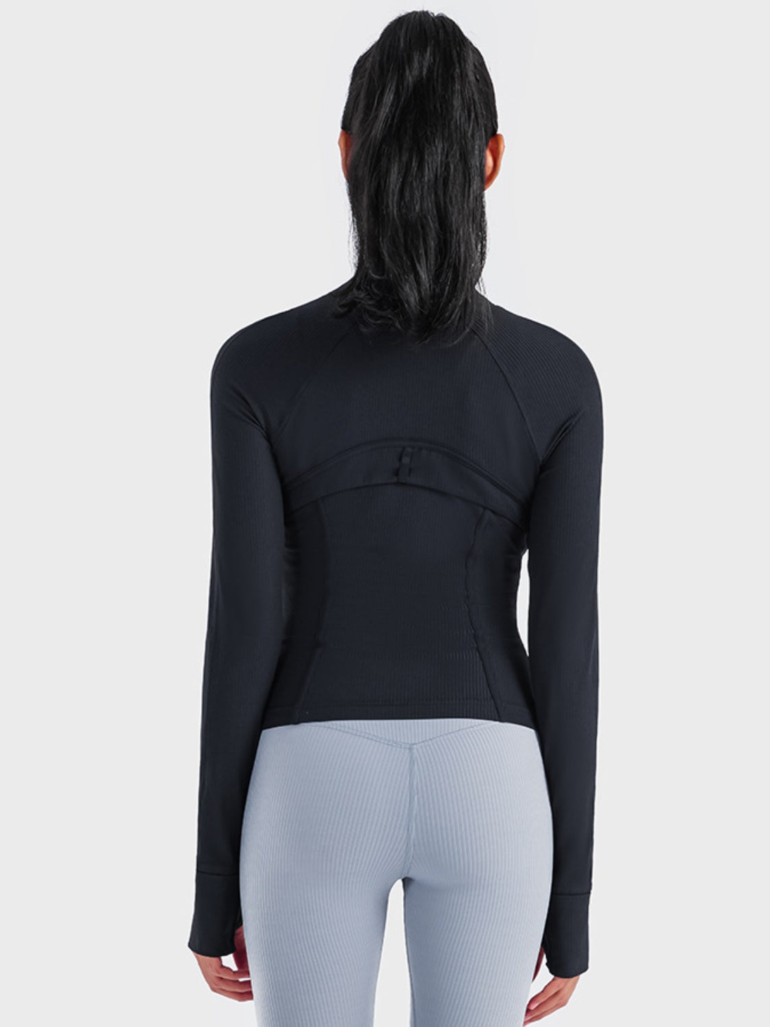 Long Sleeve Zip-Up Activewear Jacket