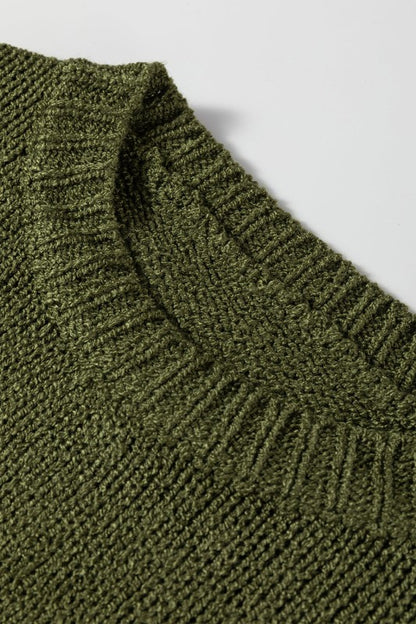 Drop Shoulder Slouchy Sweater Mini Dress | Trendy Mini Dresses Outfit Idea for Women by Ro + Ivy | Elevated Basics, Modern Comfort & Style