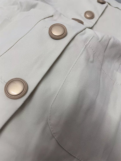 Women's Button Down Sleeveless Vest - Button-Down Vests