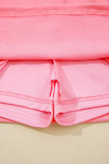 Women's Sleeveless Cropped Top and Pocketed Skort Set - Matching Sets