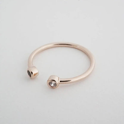 Jj Bestie Ring Trendy Rings Outfit Idea for Women | Ro + Ivy