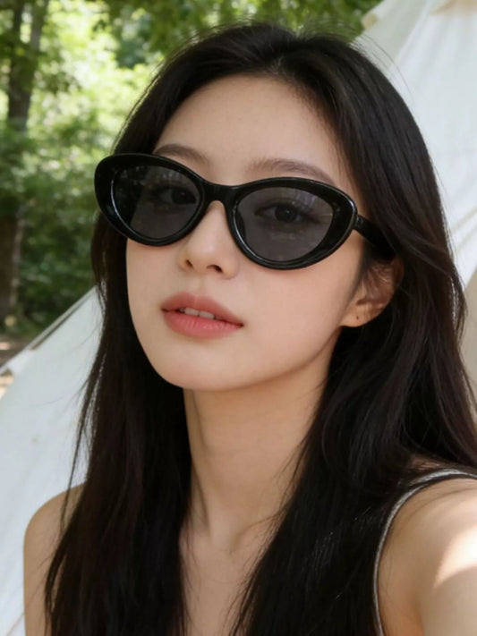 Women's Cat Eye Sunglasses Black One Size