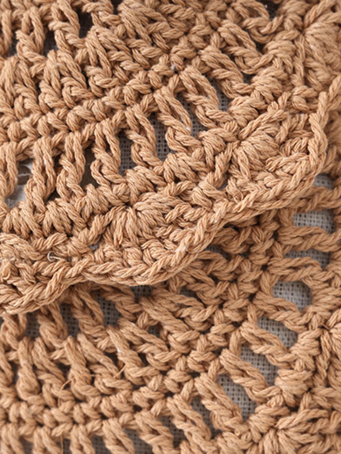 Boho Crochet Crossbody Bag - Crossbody Bags