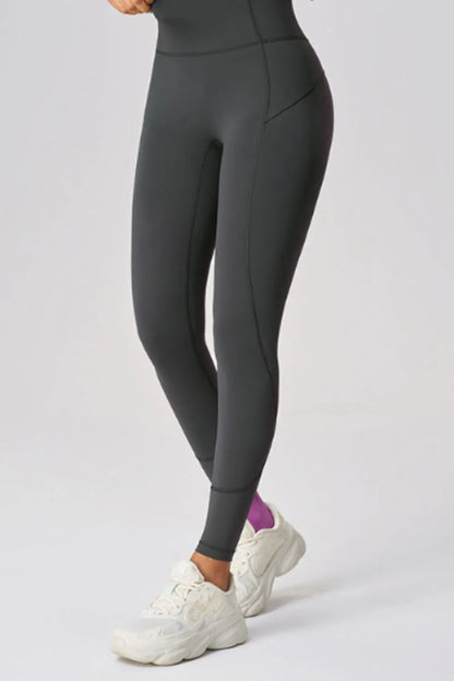 High Waist Active Leggings with Pockets