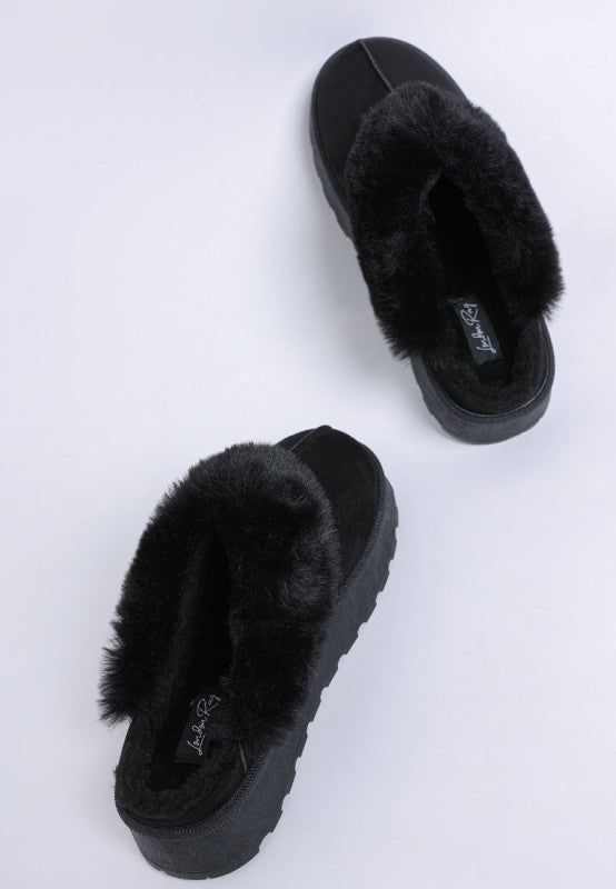 Portho Faux Fur Lining Slip Ons | Trendy Slip Ons Outfit Idea for Women by Ro + Ivy | Elevated Basics, Modern Comfort & Style