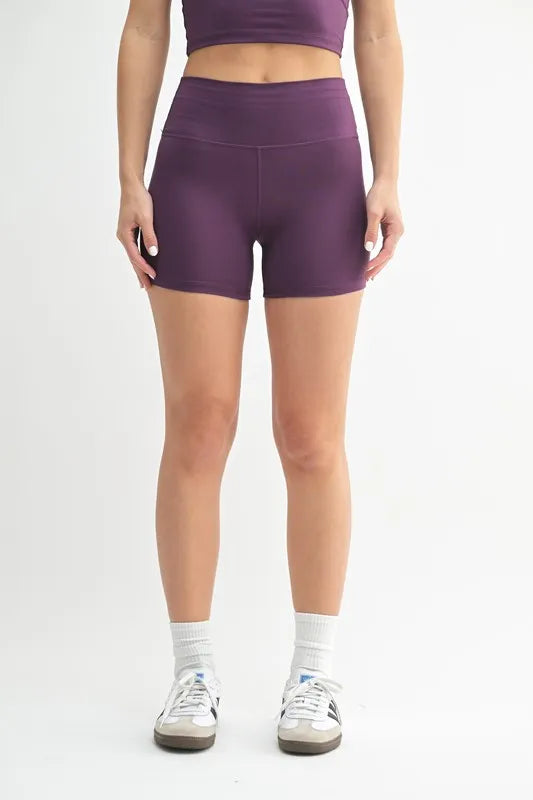 Contour Active Shorts in Merlot - MERLOT Active Shorts