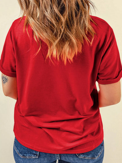 Merry Christmas Graphic Short-Sleeve Tee