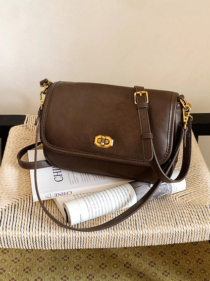 Twist Lock Shoulder Bag