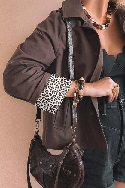 Women's Button Up Raglan Sleeve Shacket - Shackets