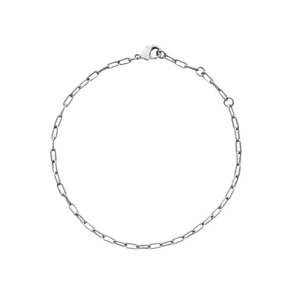 Olivia Oval Chain Bracelet Trendy Bracelets Outfit Idea for Women | Ro + Ivy