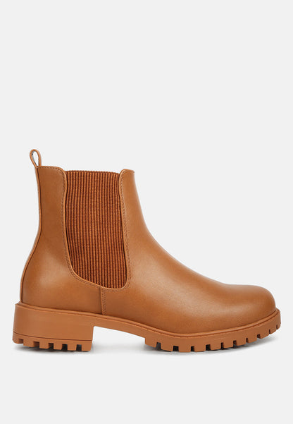 Chelsea Ankle Boots Tan