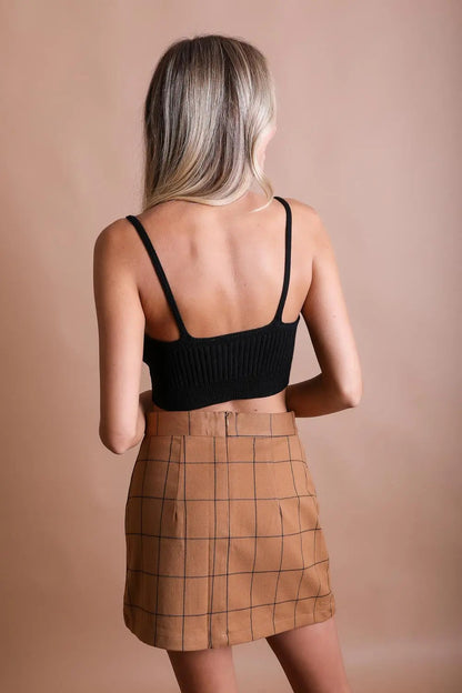 Ribbed Knit Lounge Brami