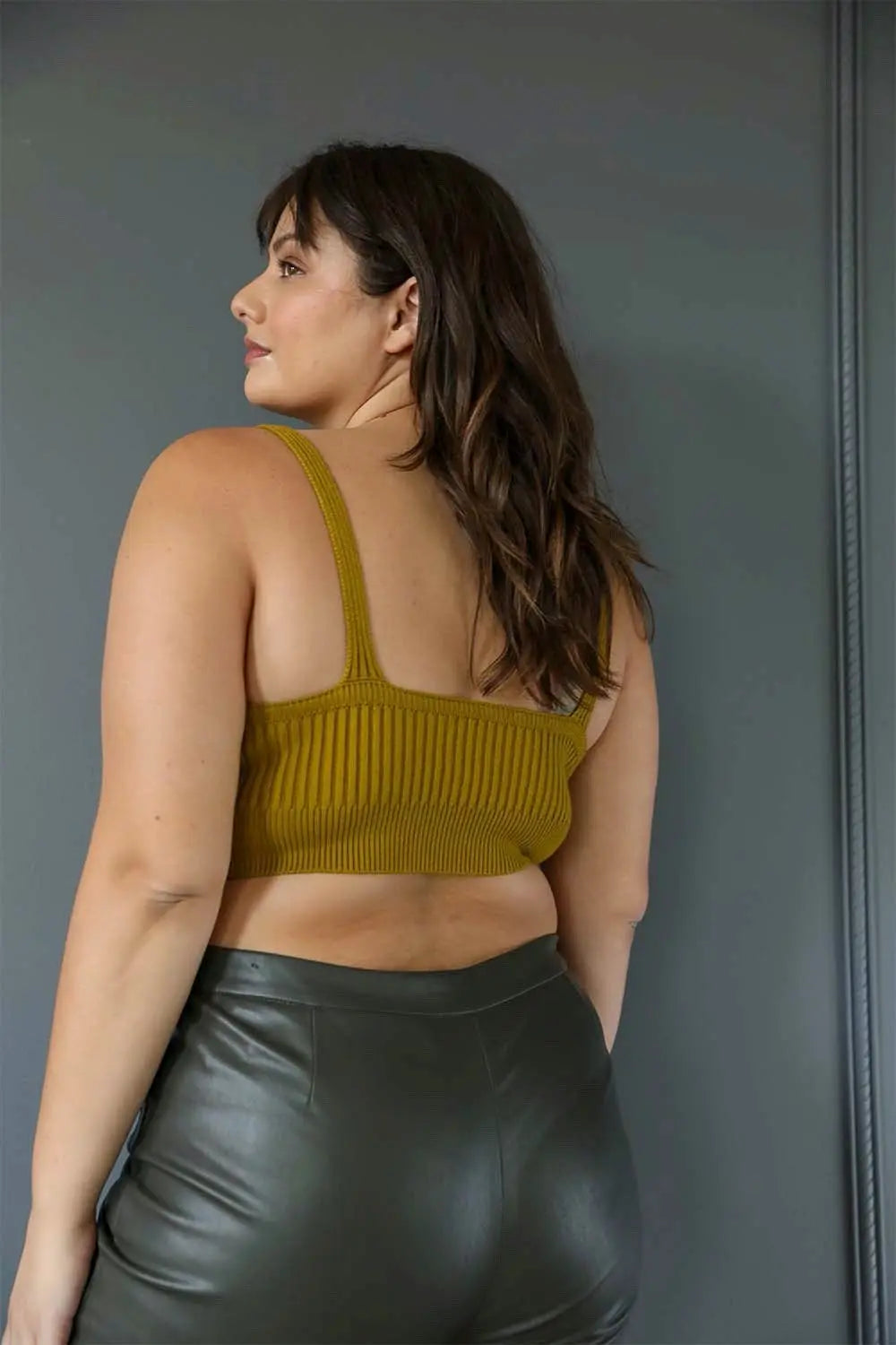 Ribbed Knit Lounge Brami