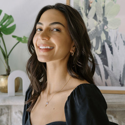 Ribbed Textured Hoop Earrings — Soft Thick Ribbed Minimalist Everyday Style - Earrings