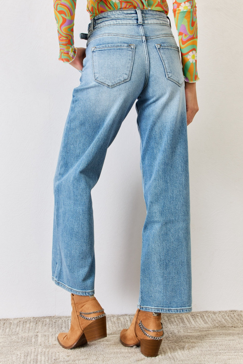 Women's High Waist Wide Leg Jeans | Jeans | Ro + Ivy